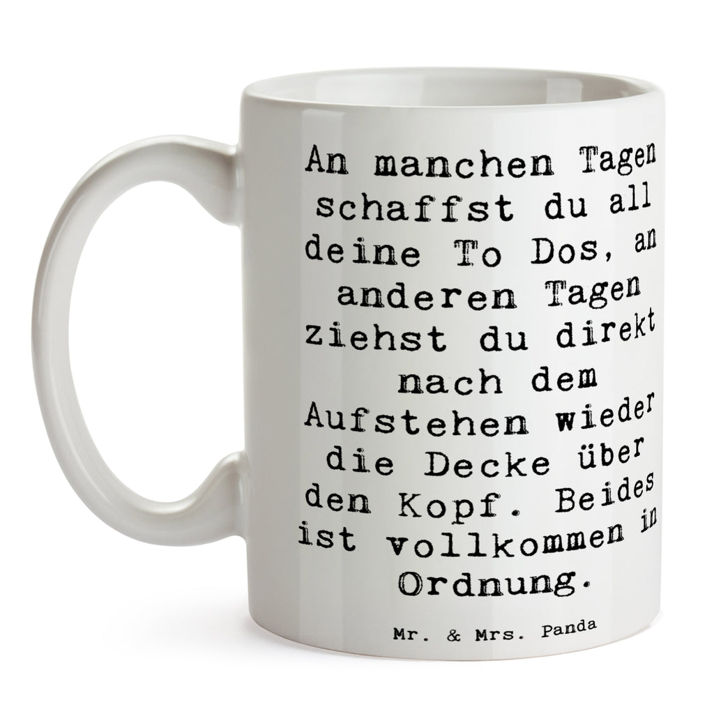 Tasse Tapferkeit im Alltag