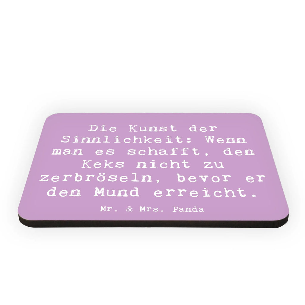 Magnet Spruch Kunst der Sinnlichkeit Kühlschrankmagnet, Pinnwandmagnet, Souvenir Magnet, Motivmagnete, Dekomagnet, Whiteboard Magnet, Notiz Magnet, Kühlschrank Dekoration