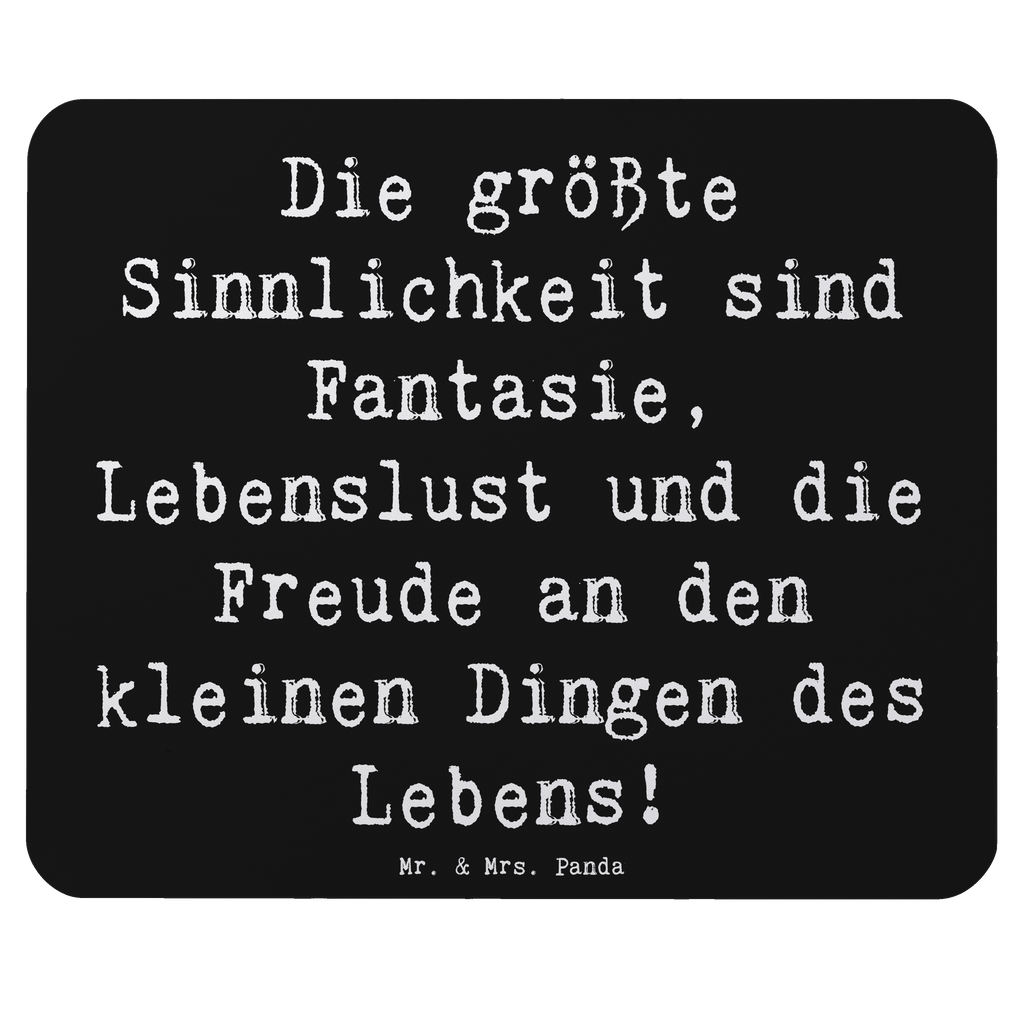 Mauspad Spruch Sinnlichkeit und Freude Mousepad, Computer zubehör, Büroausstattung, PC Zubehör, Arbeitszimmer, Mauspad, Einzigartiges Mauspad, Designer Mauspad, Mausunterlage, Mauspad Büro