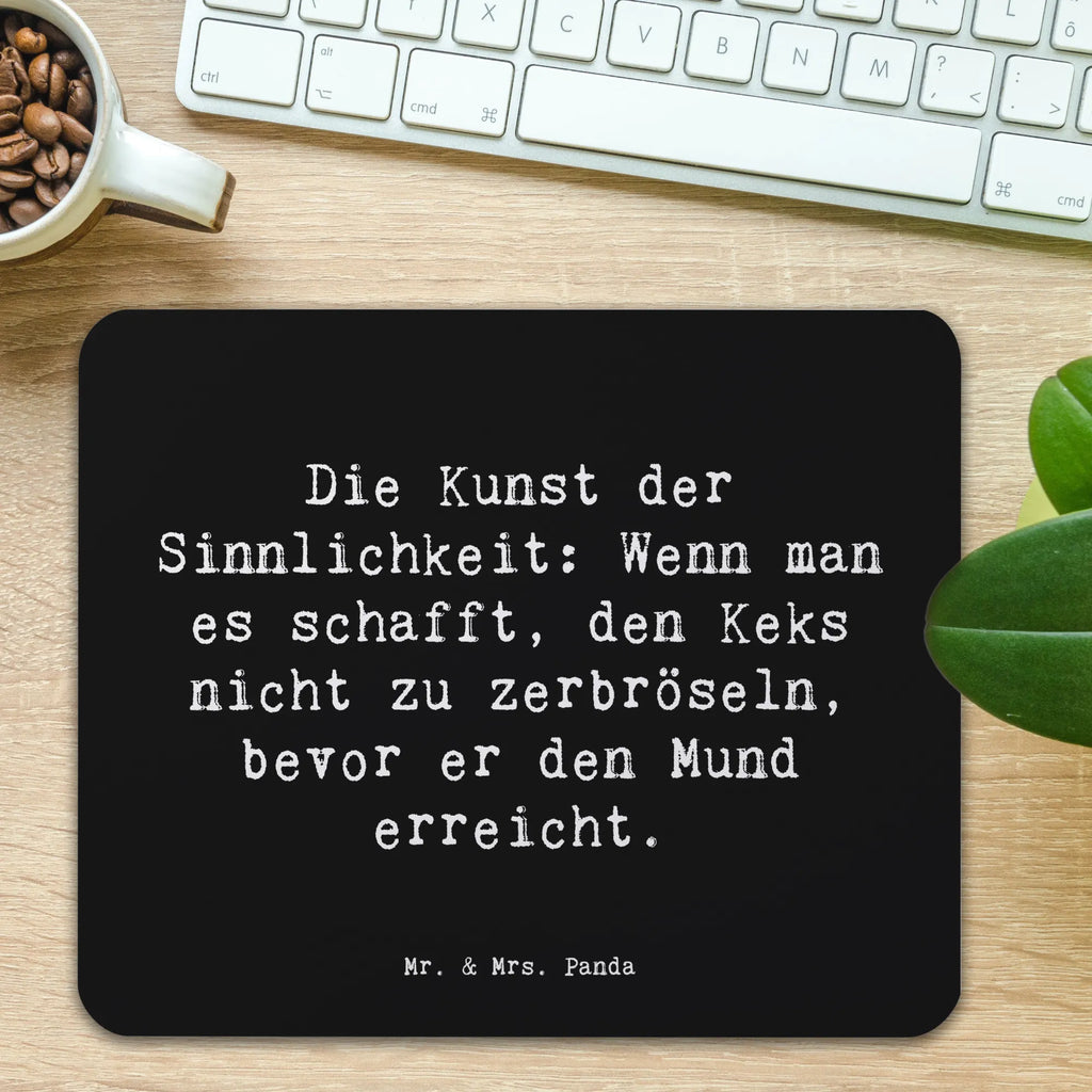 Mauspad Spruch Kunst der Sinnlichkeit Mousepad, Computer zubehör, Büroausstattung, PC Zubehör, Arbeitszimmer, Mauspad, Einzigartiges Mauspad, Designer Mauspad, Mausunterlage, Mauspad Büro