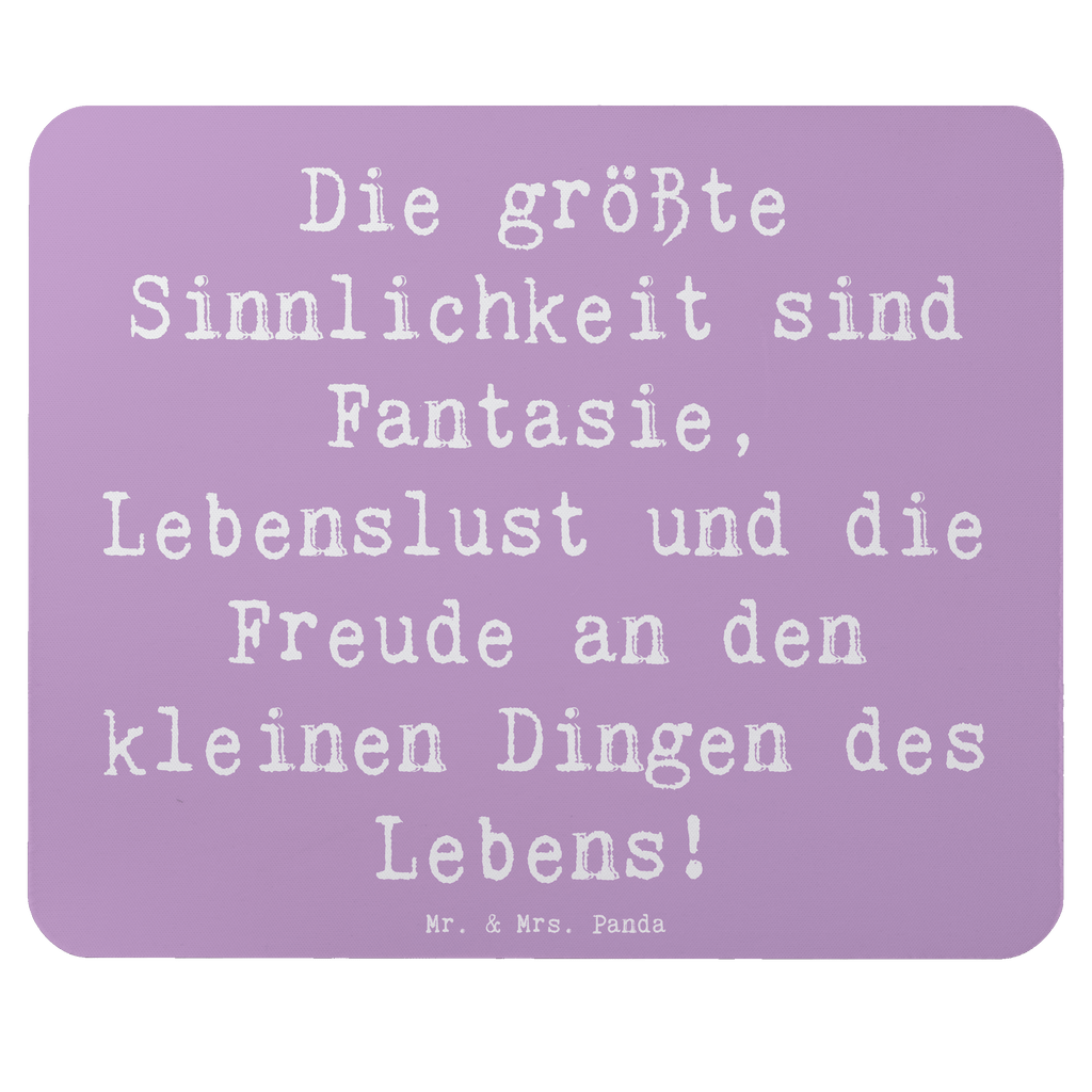 Mauspad Spruch Sinnlichkeit und Freude Mousepad, Computer zubehör, Büroausstattung, PC Zubehör, Arbeitszimmer, Mauspad, Einzigartiges Mauspad, Designer Mauspad, Mausunterlage, Mauspad Büro