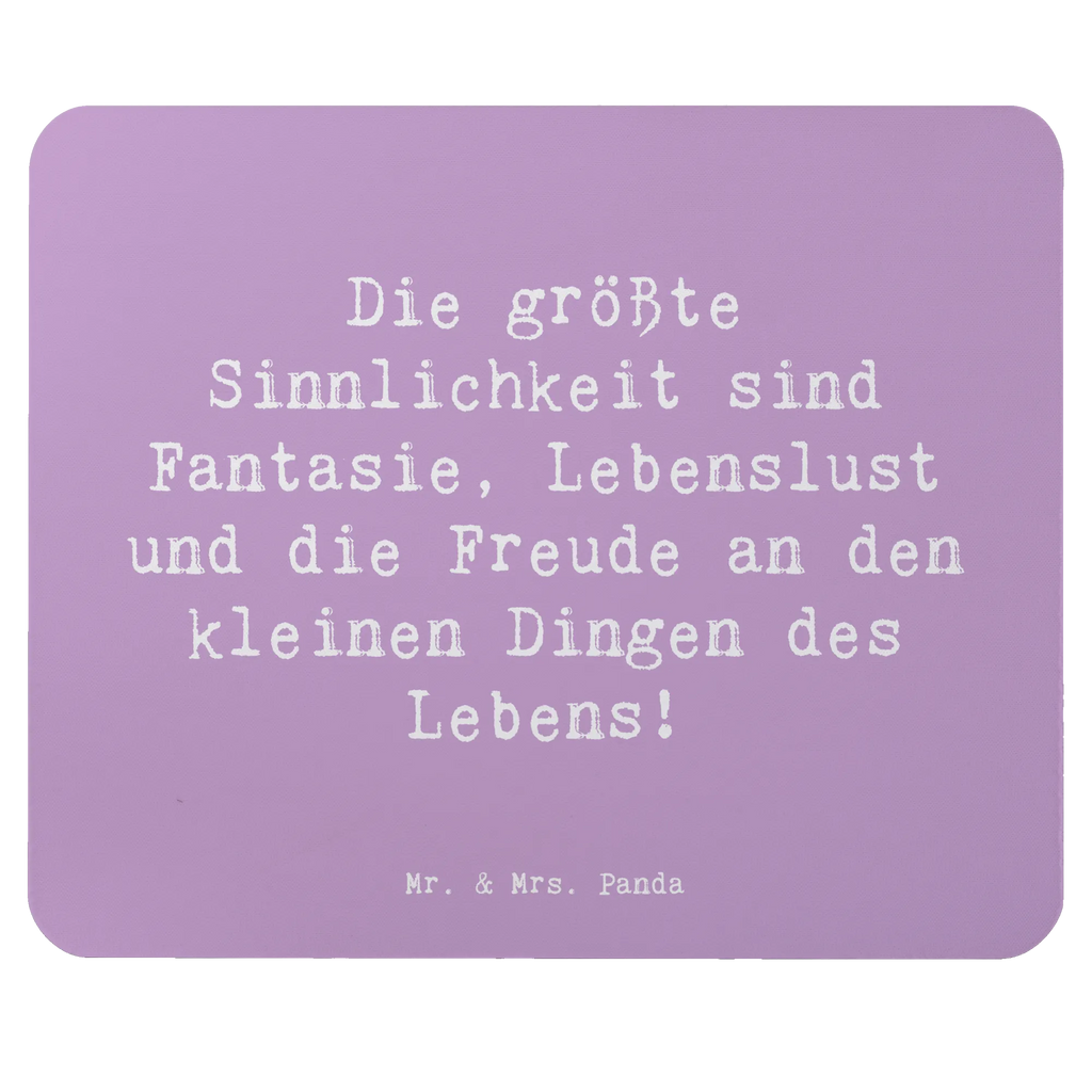 Mauspad Spruch Sinnlichkeit und Freude Mousepad, Computer zubehör, Büroausstattung, PC Zubehör, Arbeitszimmer, Mauspad, Einzigartiges Mauspad, Designer Mauspad, Mausunterlage, Mauspad Büro