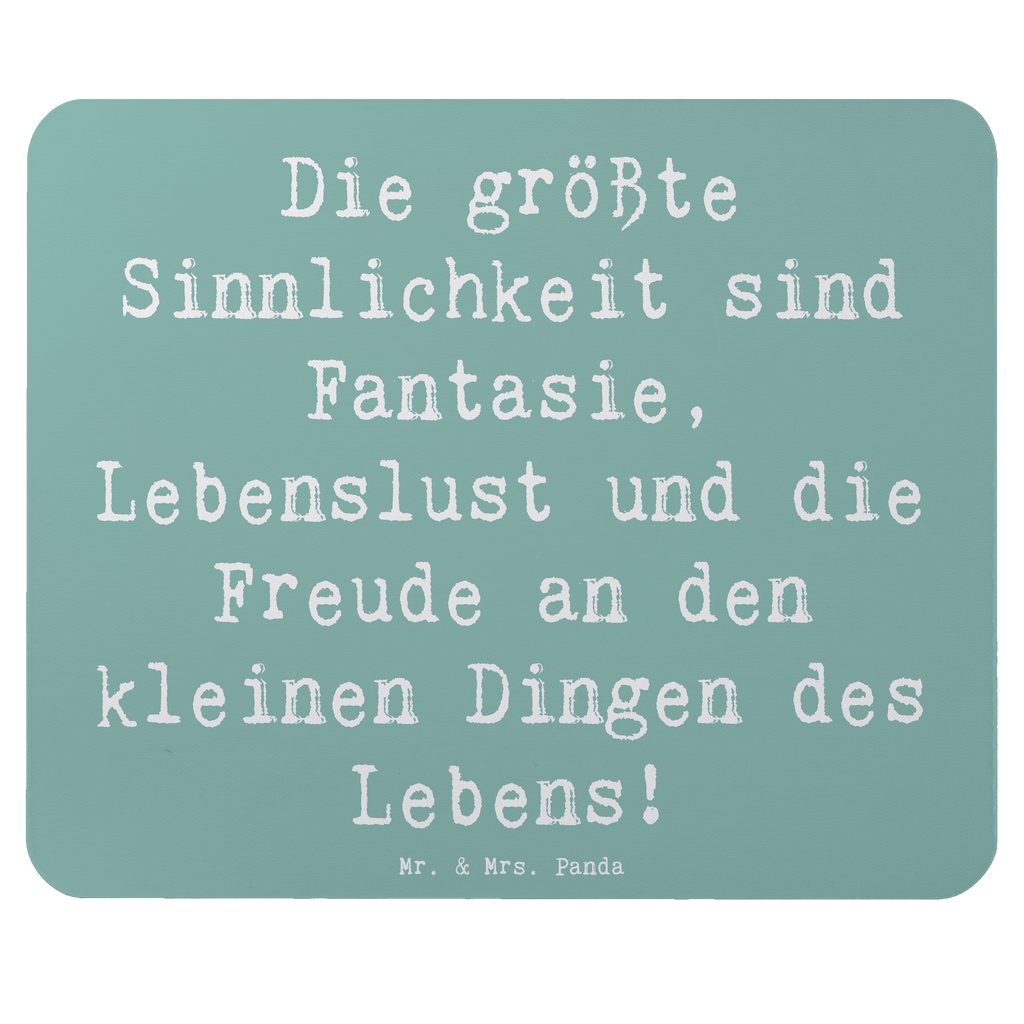 Mauspad Spruch Sinnlichkeit und Freude Mousepad, Computer zubehör, Büroausstattung, PC Zubehör, Arbeitszimmer, Mauspad, Einzigartiges Mauspad, Designer Mauspad, Mausunterlage, Mauspad Büro