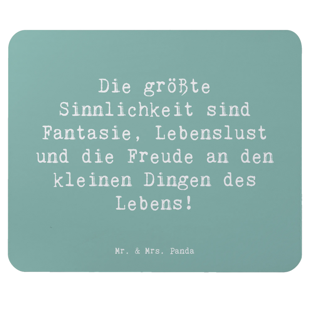 Mauspad Spruch Sinnlichkeit und Freude Mousepad, Computer zubehör, Büroausstattung, PC Zubehör, Arbeitszimmer, Mauspad, Einzigartiges Mauspad, Designer Mauspad, Mausunterlage, Mauspad Büro