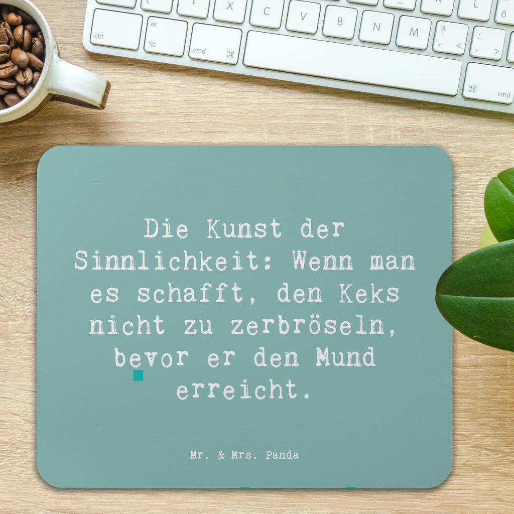 Mauspad Spruch Kunst der Sinnlichkeit Mousepad, Computer zubehör, Büroausstattung, PC Zubehör, Arbeitszimmer, Mauspad, Einzigartiges Mauspad, Designer Mauspad, Mausunterlage, Mauspad Büro