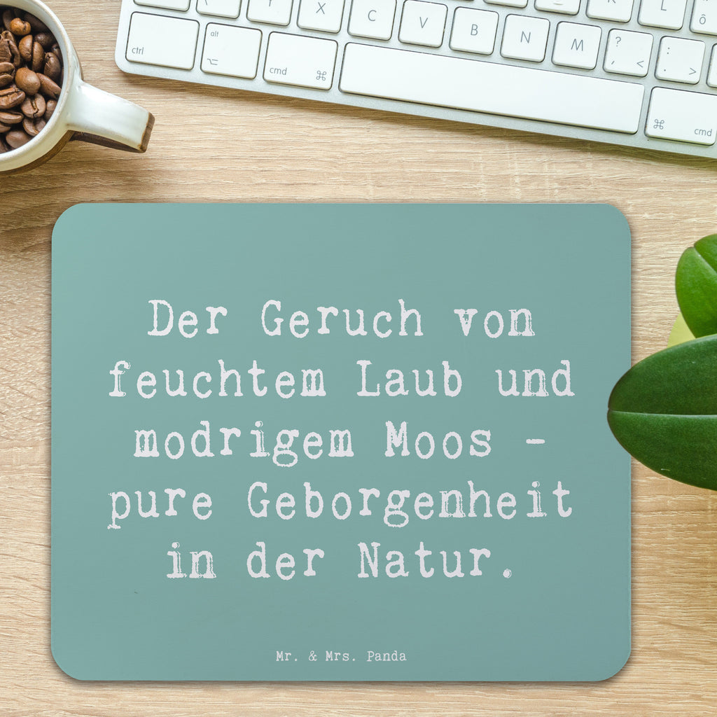 Mauspad Spruch Geborgenheit in der Natur Mousepad, Computer zubehör, Büroausstattung, PC Zubehör, Arbeitszimmer, Mauspad, Einzigartiges Mauspad, Designer Mauspad, Mausunterlage, Mauspad Büro