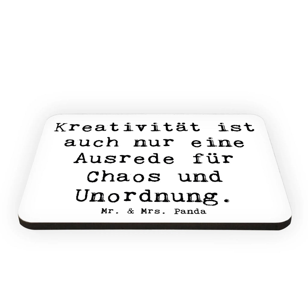 Magnet Spruch Kreativität und Chaos Kühlschrankmagnet, Pinnwandmagnet, Souvenir Magnet, Motivmagnete, Dekomagnet, Whiteboard Magnet, Notiz Magnet, Kühlschrank Dekoration