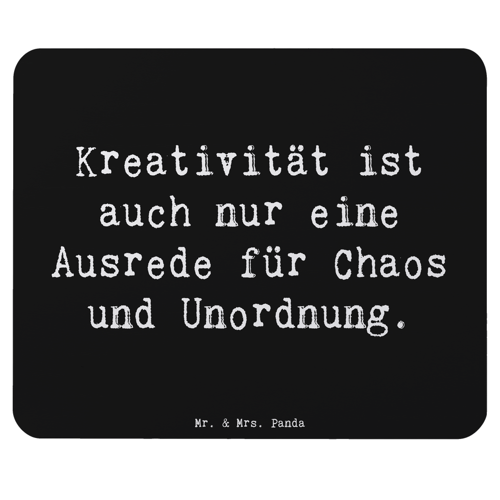 Mauspad Spruch Kreativität und Chaos Mousepad, Computer zubehör, Büroausstattung, PC Zubehör, Arbeitszimmer, Mauspad, Einzigartiges Mauspad, Designer Mauspad, Mausunterlage, Mauspad Büro