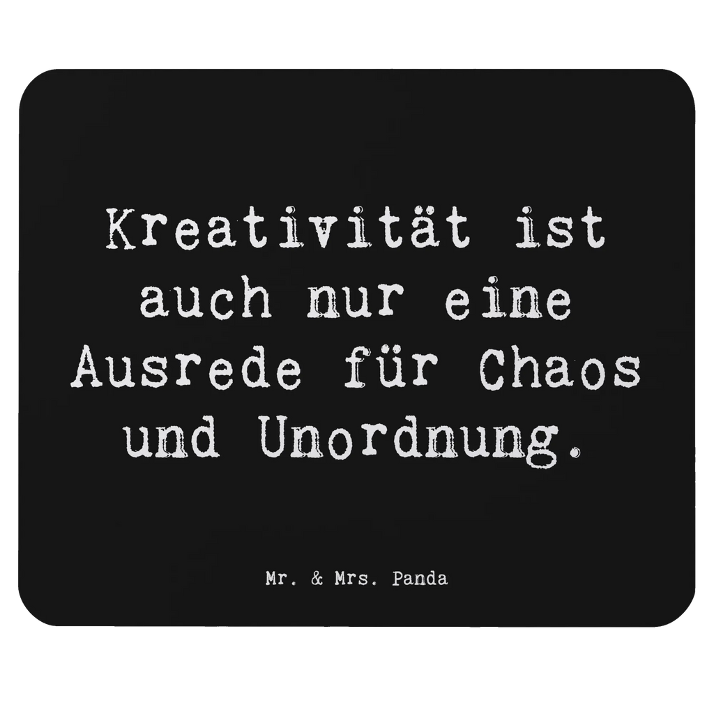 Mauspad Spruch Kreativität und Chaos Mousepad, Computer zubehör, Büroausstattung, PC Zubehör, Arbeitszimmer, Mauspad, Einzigartiges Mauspad, Designer Mauspad, Mausunterlage, Mauspad Büro