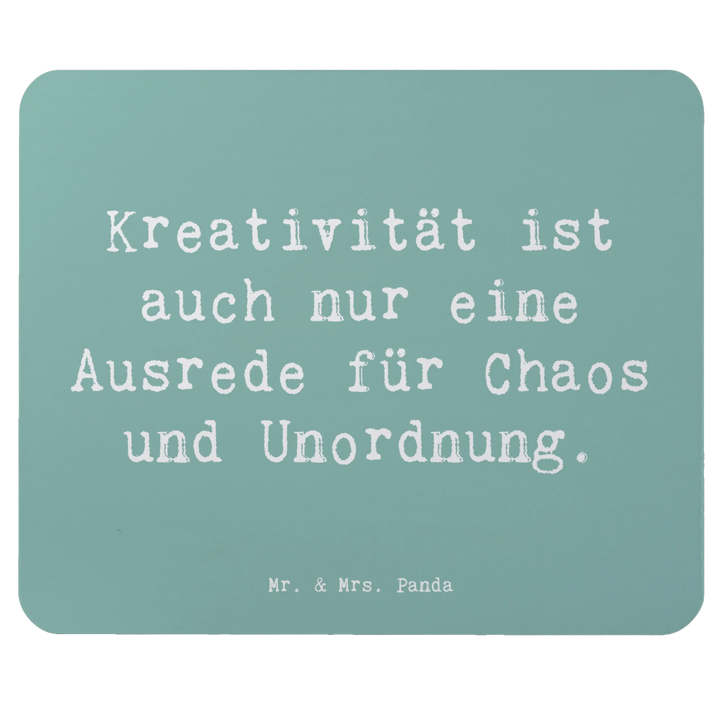 Mauspad Spruch Kreativität und Chaos Mousepad, Computer zubehör, Büroausstattung, PC Zubehör, Arbeitszimmer, Mauspad, Einzigartiges Mauspad, Designer Mauspad, Mausunterlage, Mauspad Büro