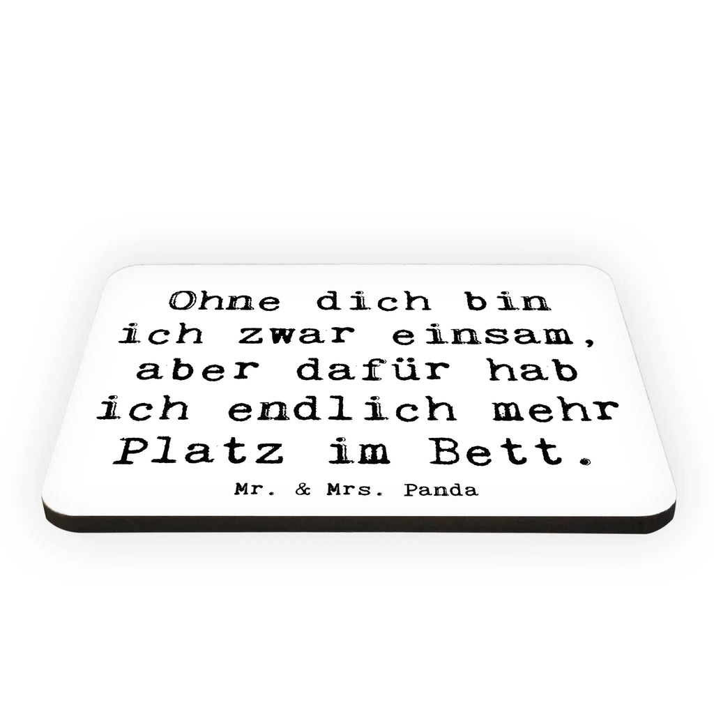 Magnet Spruch Liebeskummer Platz im Bett Kühlschrankmagnet, Pinnwandmagnet, Souvenir Magnet, Motivmagnete, Dekomagnet, Whiteboard Magnet, Notiz Magnet, Kühlschrank Dekoration