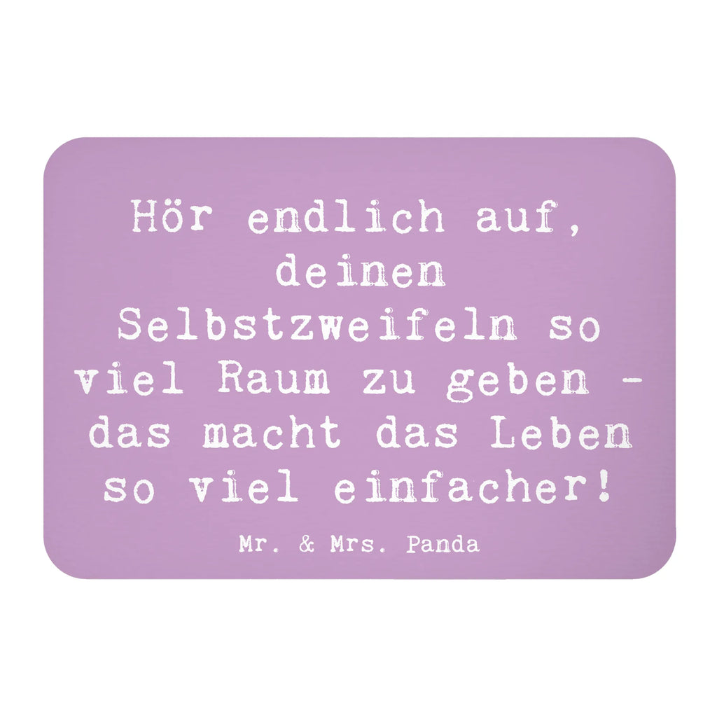 Magnet Spruch Zweifel an sich selbst Kühlschrankmagnet, Pinnwandmagnet, Souvenir Magnet, Motivmagnete, Dekomagnet, Whiteboard Magnet, Notiz Magnet, Kühlschrank Dekoration