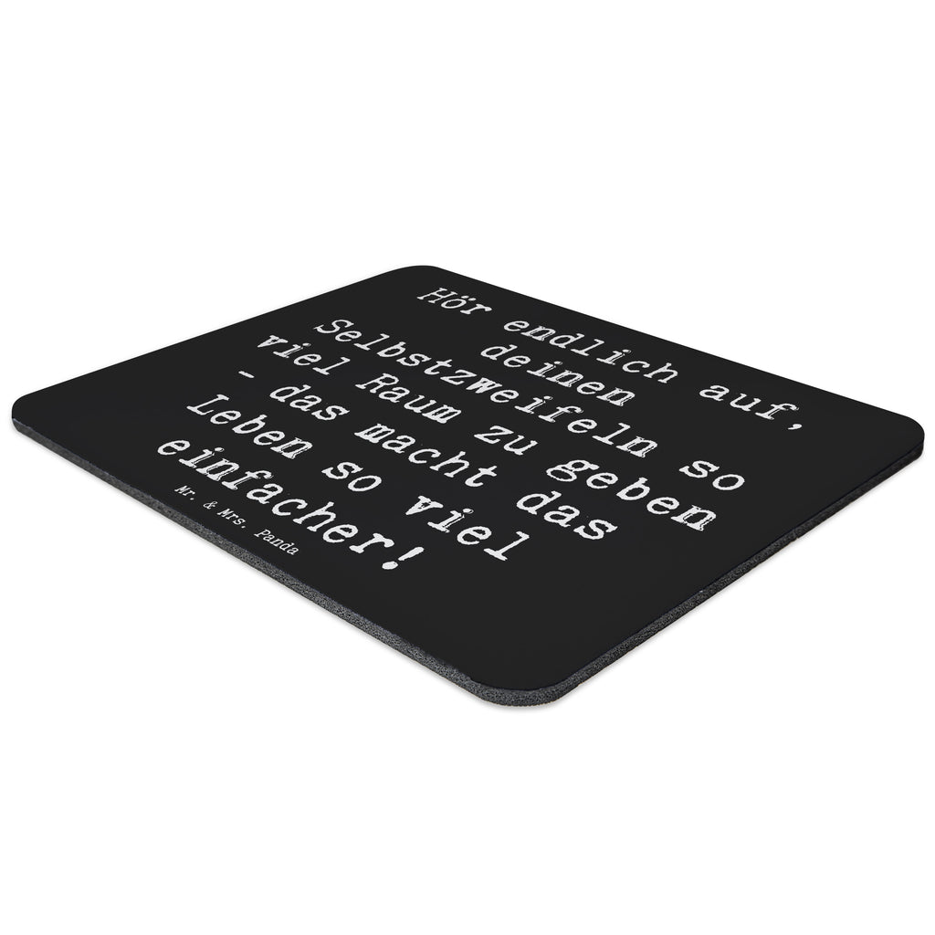 Mauspad Spruch Zweifel an sich selbst Mousepad, Computer zubehör, Büroausstattung, PC Zubehör, Arbeitszimmer, Mauspad, Einzigartiges Mauspad, Designer Mauspad, Mausunterlage, Mauspad Büro