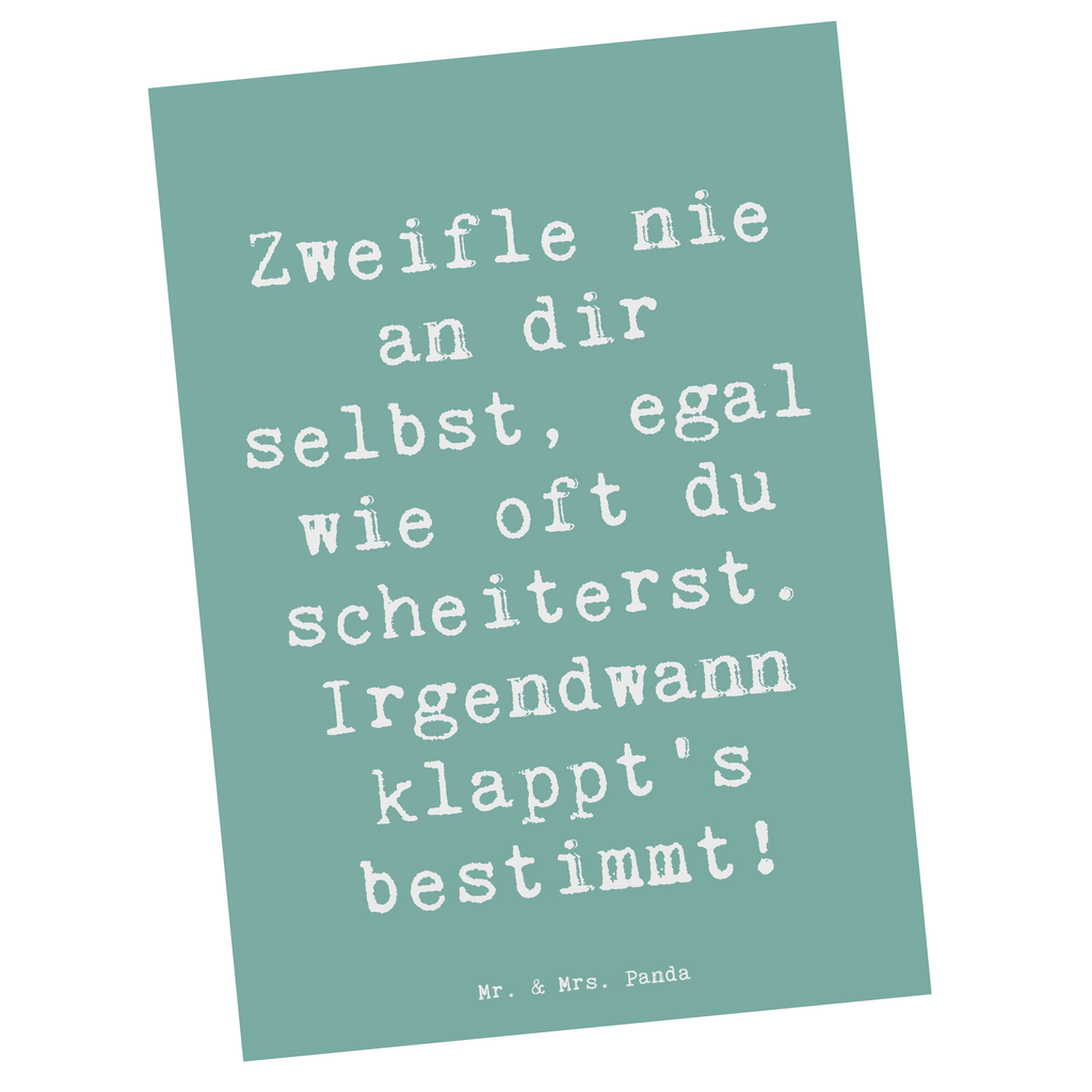 Postkarte Spruch Glaube an sich selbst Postkarte, Karte, Geschenkkarte, Grußkarte, Einladung, Ansichtskarte, Geburtstagskarte, Einladungskarte, Dankeskarte, Ansichtskarten, Einladung Geburtstag, Einladungskarten Geburtstag