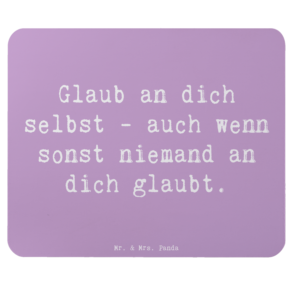 Mauspad Spruch Glaube an dich selbst Mousepad, Computer zubehör, Büroausstattung, PC Zubehör, Arbeitszimmer, Mauspad, Einzigartiges Mauspad, Designer Mauspad, Mausunterlage, Mauspad Büro