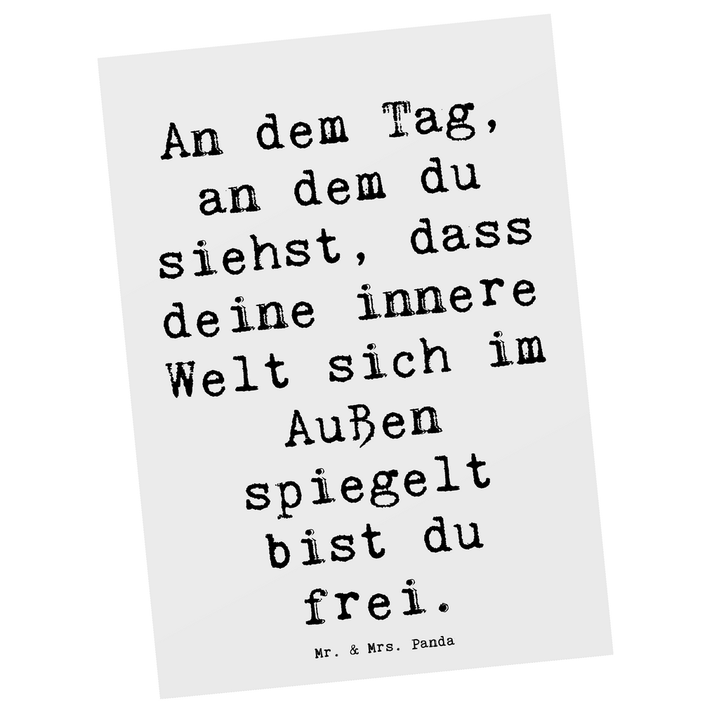 Postkarte Spruch Selbstreflexion Freiheit Postkarte, Karte, Geschenkkarte, Grußkarte, Einladung, Ansichtskarte, Geburtstagskarte, Einladungskarte, Dankeskarte, Ansichtskarten, Einladung Geburtstag, Einladungskarten Geburtstag