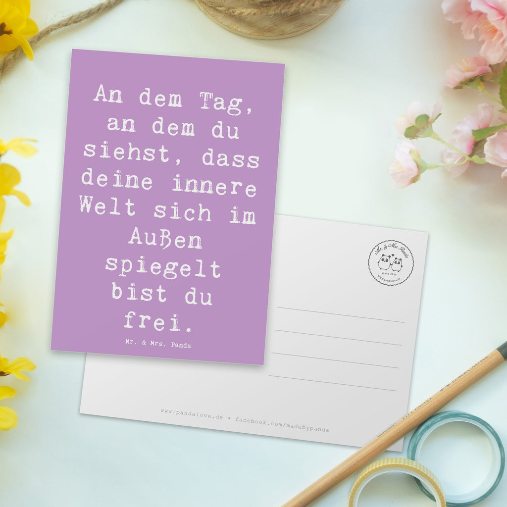 Postkarte Spruch Selbstreflexion Freiheit Postkarte, Karte, Geschenkkarte, Grußkarte, Einladung, Ansichtskarte, Geburtstagskarte, Einladungskarte, Dankeskarte, Ansichtskarten, Einladung Geburtstag, Einladungskarten Geburtstag