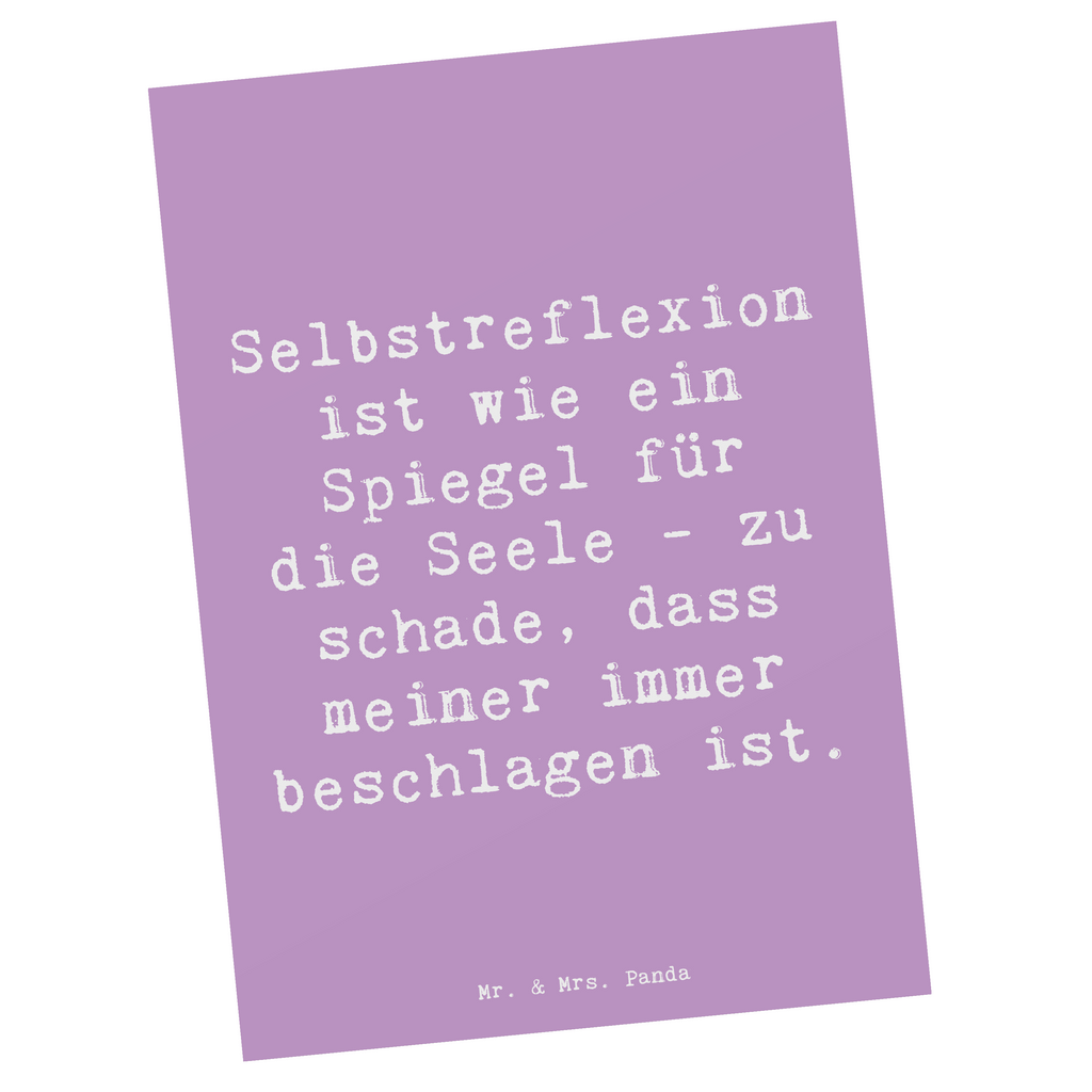 Postkarte Spruch Selbstreflexion Spiegel Postkarte, Karte, Geschenkkarte, Grußkarte, Einladung, Ansichtskarte, Geburtstagskarte, Einladungskarte, Dankeskarte, Ansichtskarten, Einladung Geburtstag, Einladungskarten Geburtstag