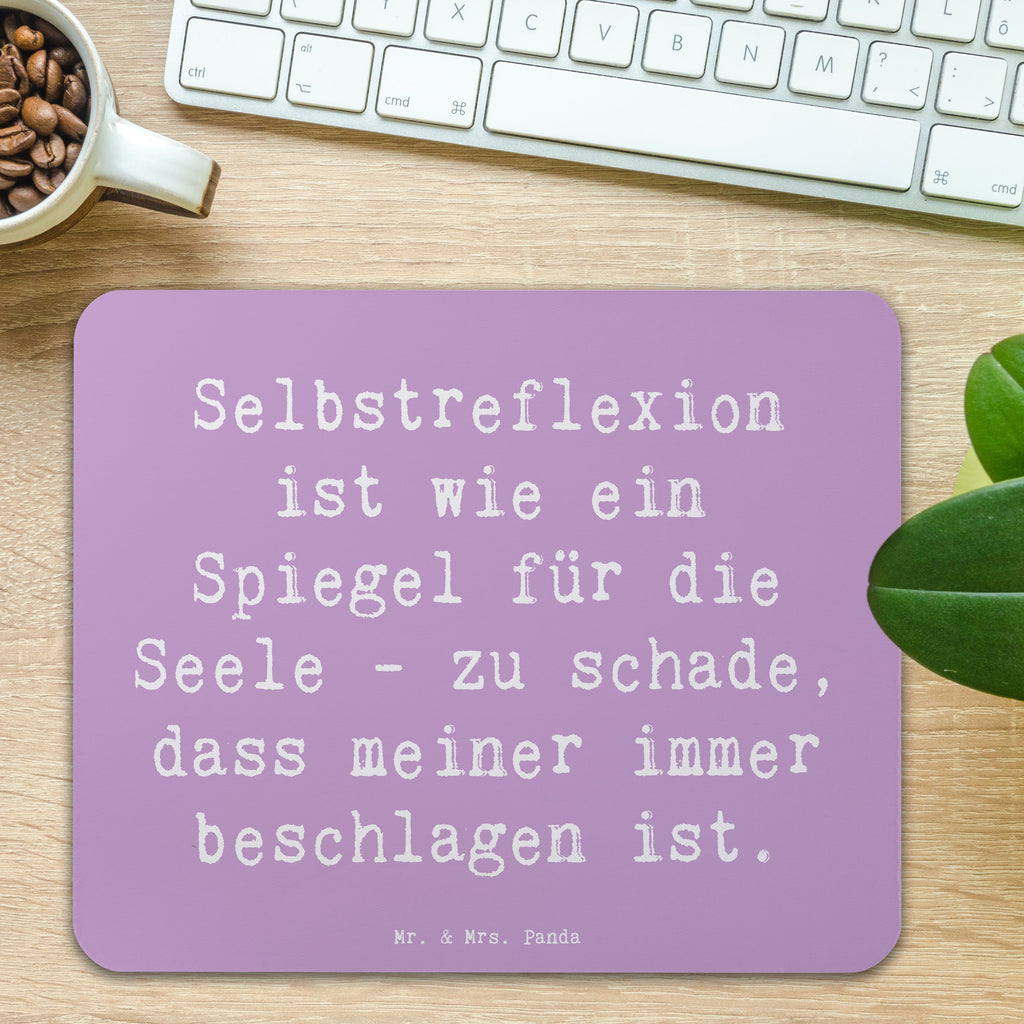 Mauspad Spruch Selbstreflexion Spiegel Mousepad, Computer zubehör, Büroausstattung, PC Zubehör, Arbeitszimmer, Mauspad, Einzigartiges Mauspad, Designer Mauspad, Mausunterlage, Mauspad Büro