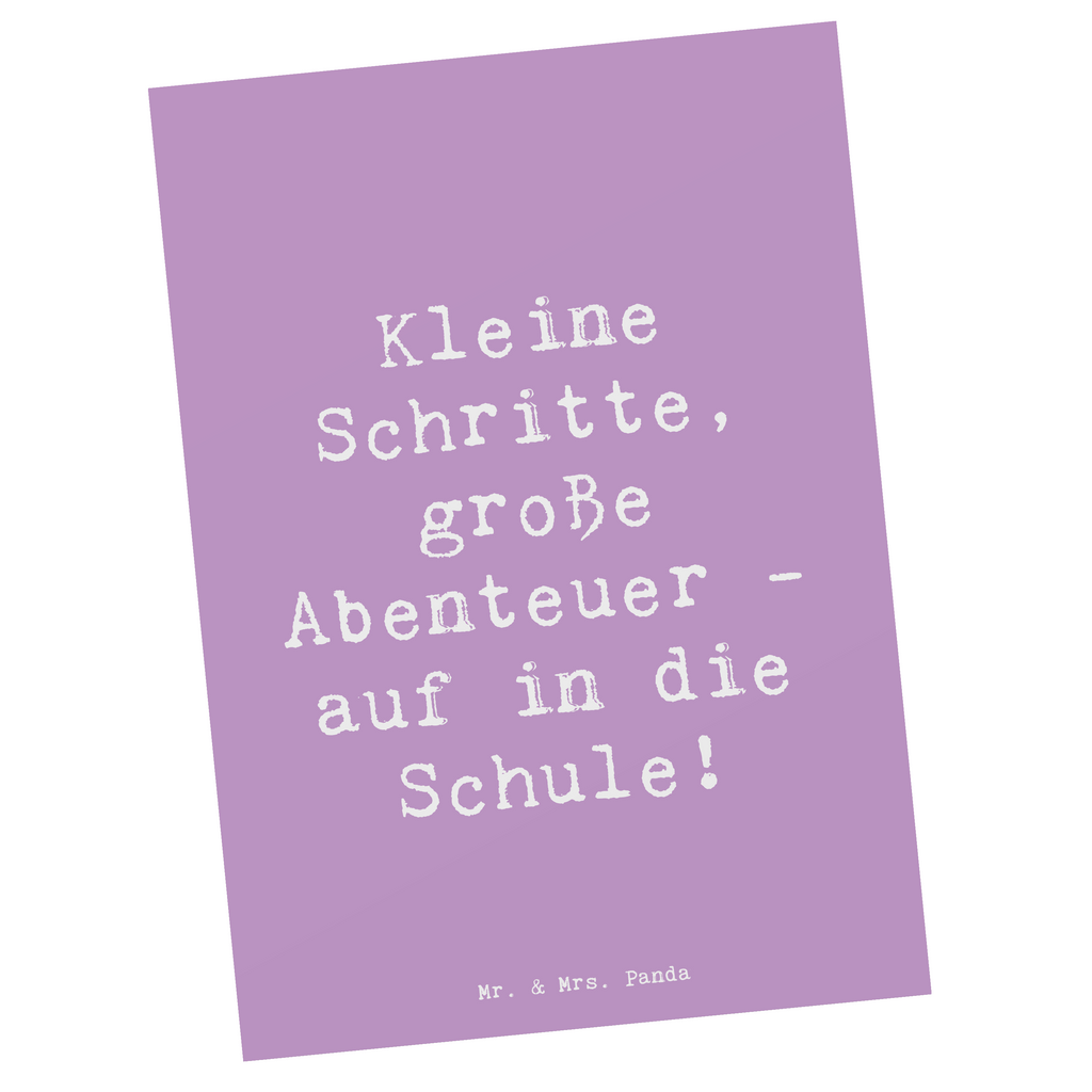 Postkarte Spruch Schulanfang Abenteuer Postkarte, Karte, Geschenkkarte, Grußkarte, Einladung, Ansichtskarte, Geburtstagskarte, Einladungskarte, Dankeskarte, Ansichtskarten, Einladung Geburtstag, Einladungskarten Geburtstag