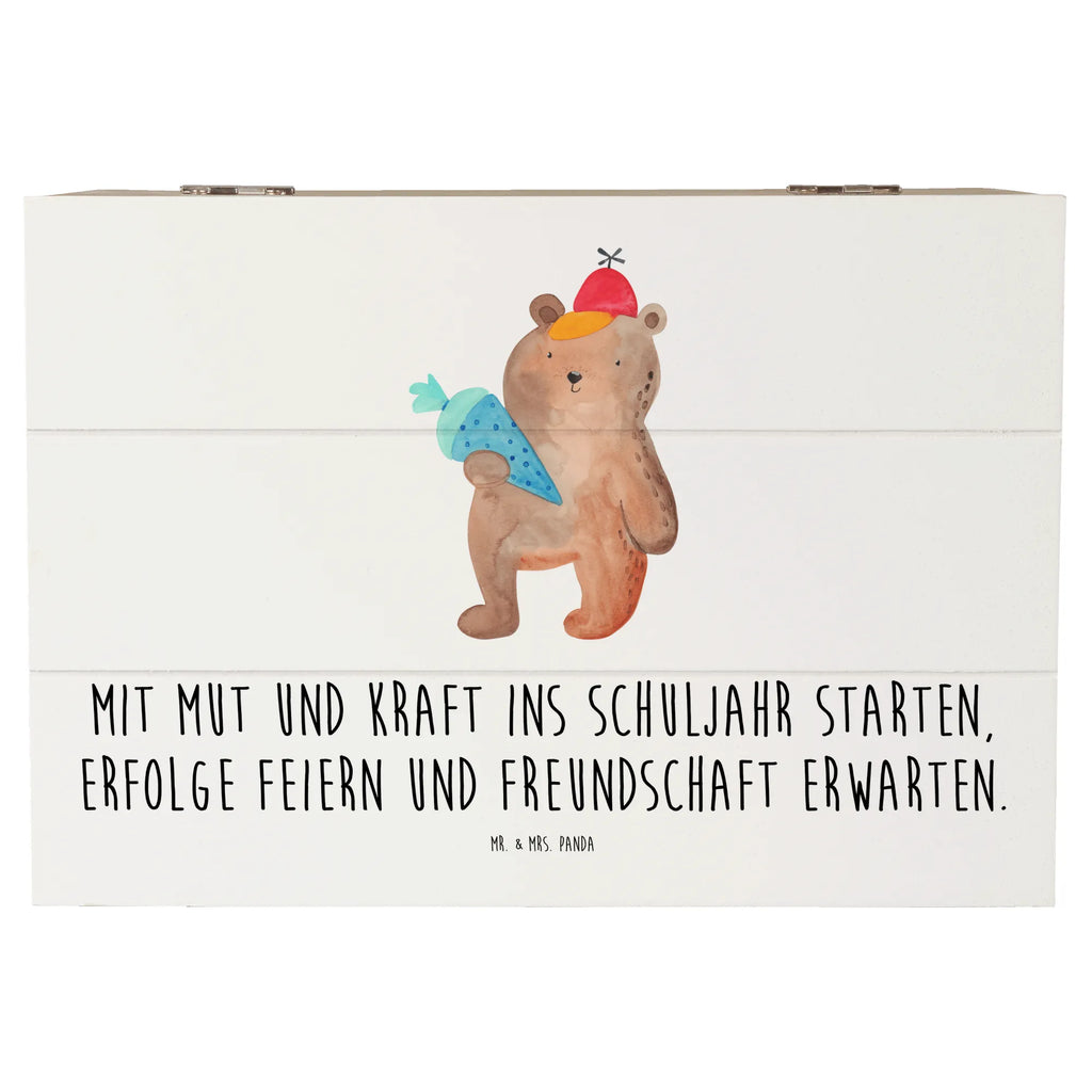 Holzkiste Mutiger Schulanfang Holzkiste, Kiste, Schatzkiste, Truhe, Schatulle, XXL, Erinnerungsbox, Erinnerungskiste, Dekokiste, Aufbewahrungsbox, Geschenkbox, Geschenkdose