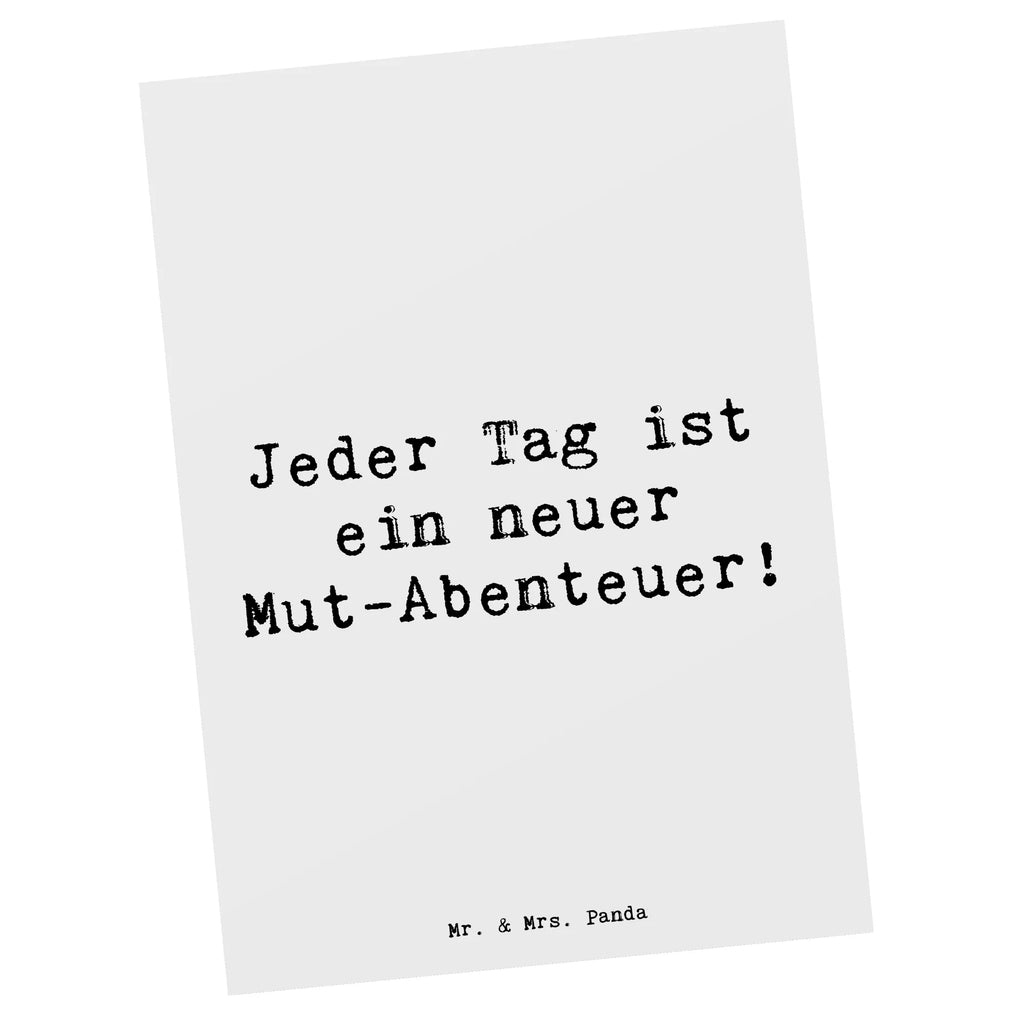 Postkarte Spruch Angst überwinden Abenteuer Postkarte, Karte, Geschenkkarte, Grußkarte, Einladung, Ansichtskarte, Geburtstagskarte, Einladungskarte, Dankeskarte, Ansichtskarten, Einladung Geburtstag, Einladungskarten Geburtstag