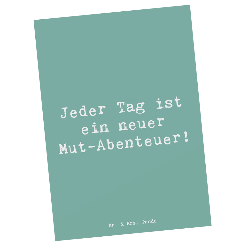 Postkarte Spruch Angst überwinden Abenteuer Postkarte, Karte, Geschenkkarte, Grußkarte, Einladung, Ansichtskarte, Geburtstagskarte, Einladungskarte, Dankeskarte, Ansichtskarten, Einladung Geburtstag, Einladungskarten Geburtstag