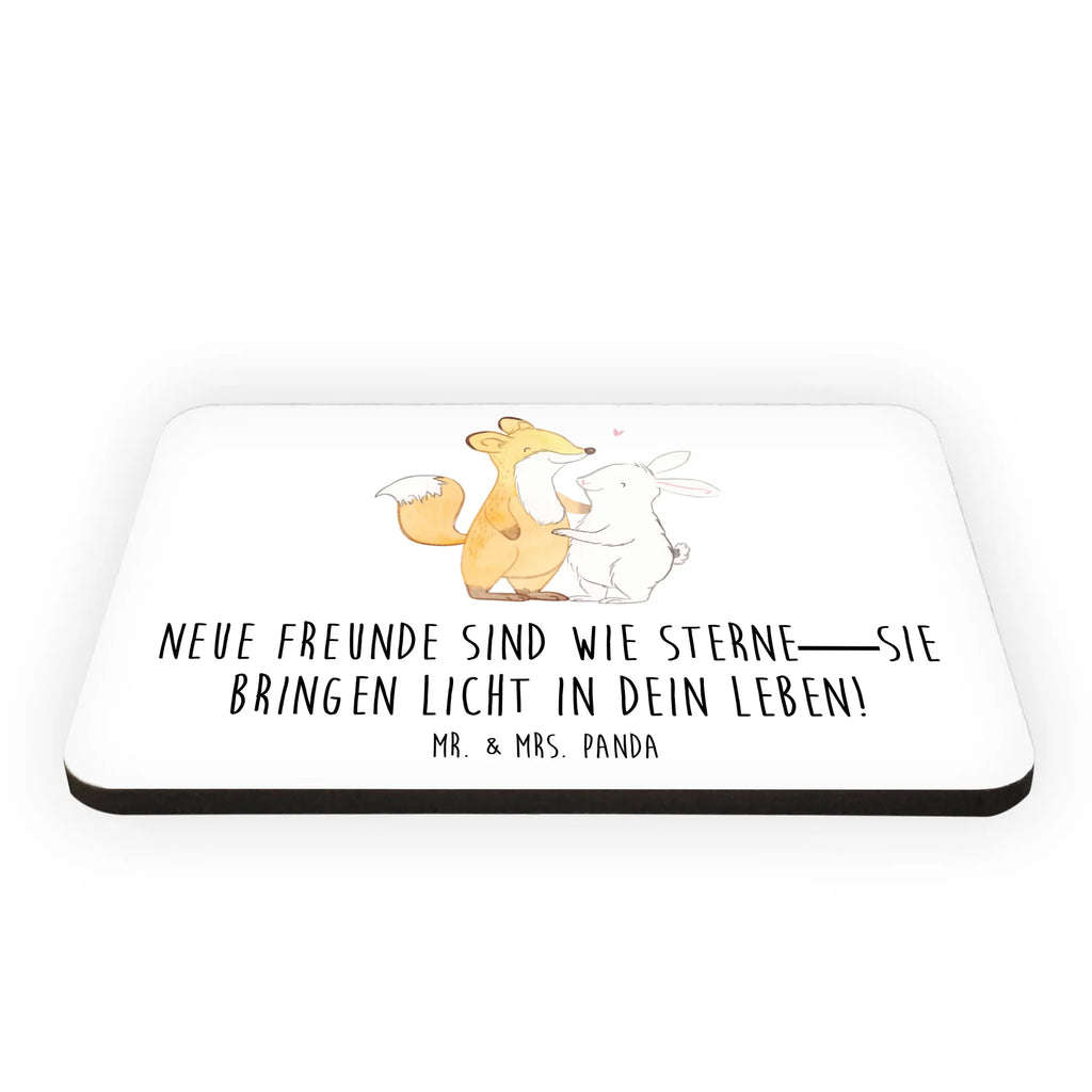 Magnet Neue Freunde finden Kühlschrankmagnet, Pinnwandmagnet, Souvenir Magnet, Motivmagnete, Dekomagnet, Whiteboard Magnet, Notiz Magnet, Kühlschrank Dekoration