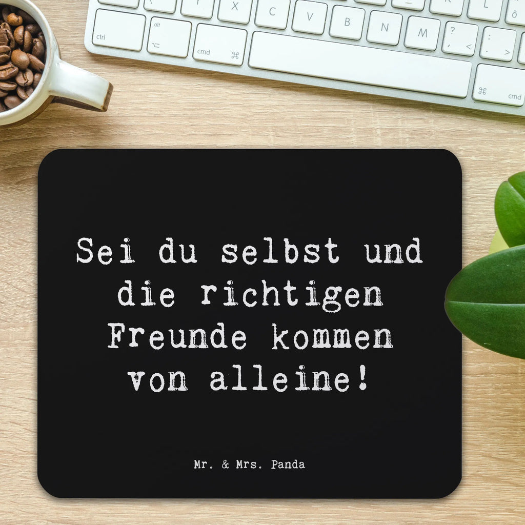 Mauspad Spruch Neue Freunde finden Mousepad, Computer zubehör, Büroausstattung, PC Zubehör, Arbeitszimmer, Mauspad, Einzigartiges Mauspad, Designer Mauspad, Mausunterlage, Mauspad Büro