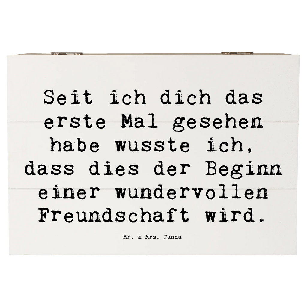 Holzkiste Spruch Neue Freunde finden Holzkiste, Kiste, Schatzkiste, Truhe, Schatulle, XXL, Erinnerungsbox, Erinnerungskiste, Dekokiste, Aufbewahrungsbox, Geschenkbox, Geschenkdose