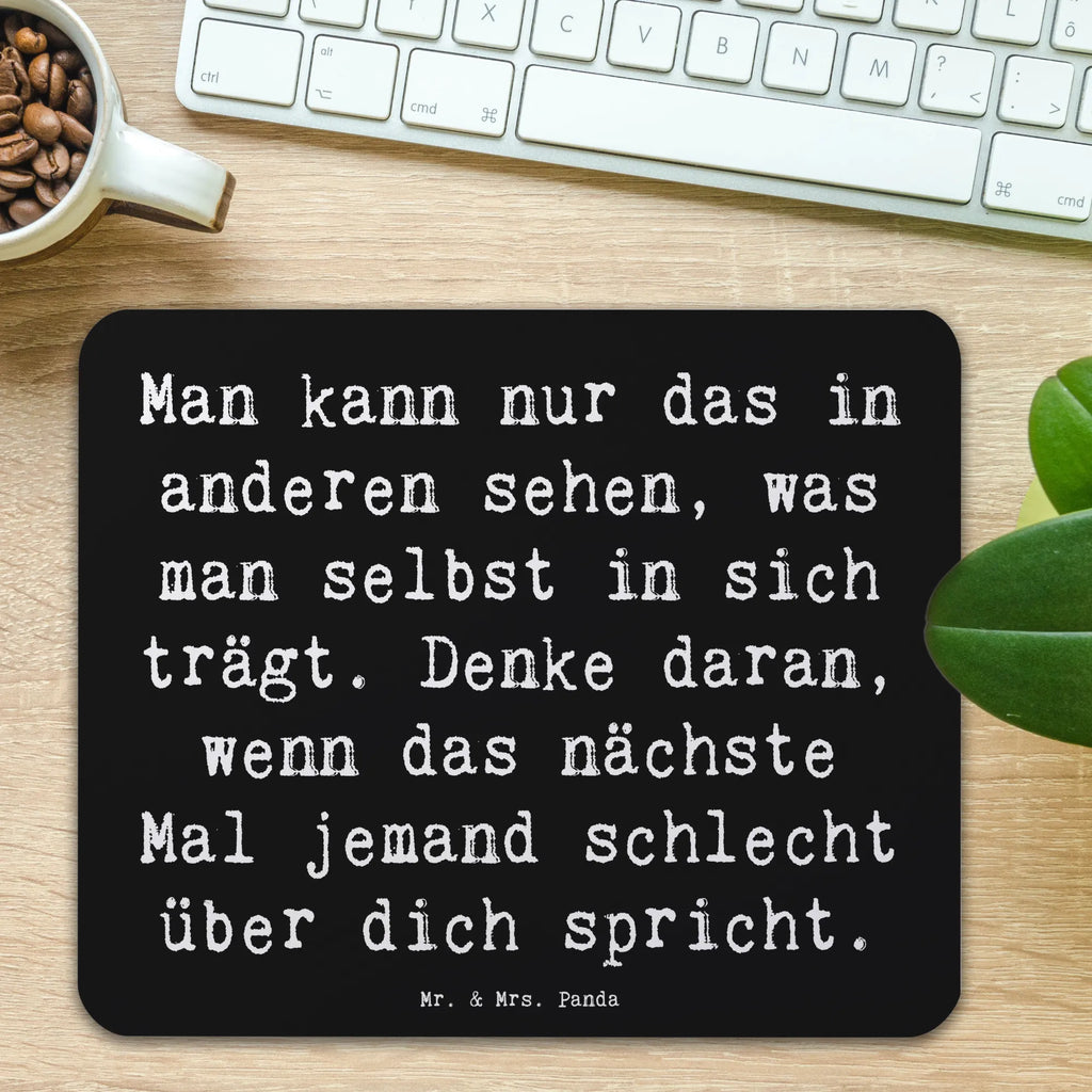 Mauspad Spruch Mobbing bewältigen Spiegelbild Mousepad, Computer zubehör, Büroausstattung, PC Zubehör, Arbeitszimmer, Mauspad, Einzigartiges Mauspad, Designer Mauspad, Mausunterlage, Mauspad Büro