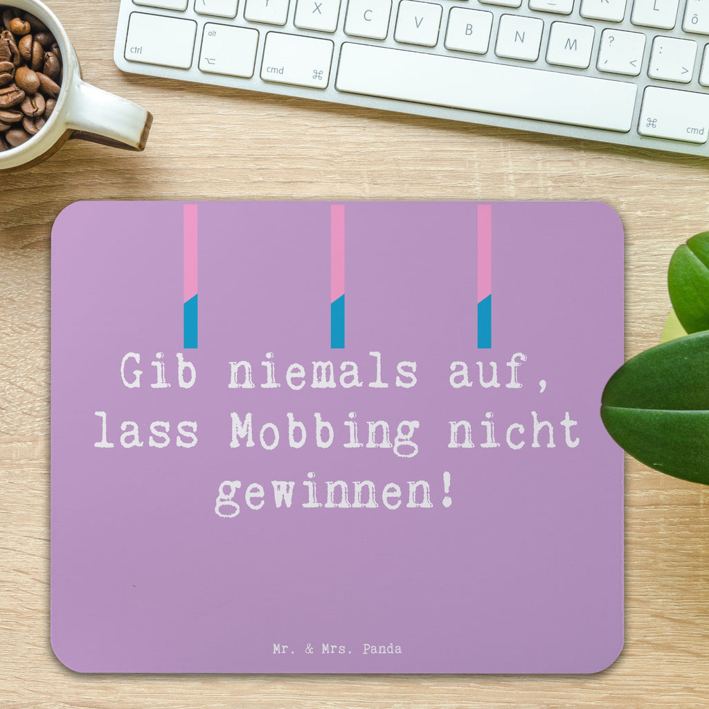 Mauspad Spruch Mobbing bewältigen Mousepad, Computer zubehör, Büroausstattung, PC Zubehör, Arbeitszimmer, Mauspad, Einzigartiges Mauspad, Designer Mauspad, Mausunterlage, Mauspad Büro