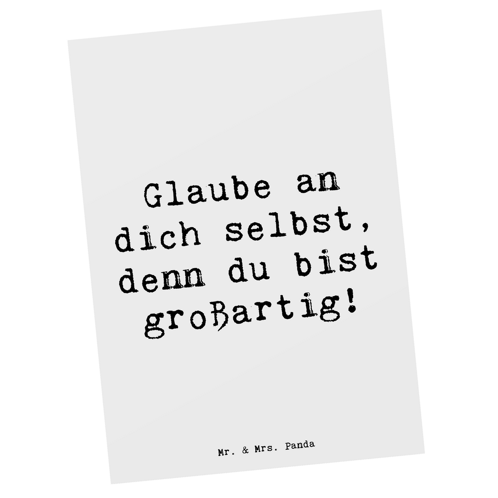 Postkarte Spruch Selbstvertrauen stärken Postkarte, Karte, Geschenkkarte, Grußkarte, Einladung, Ansichtskarte, Geburtstagskarte, Einladungskarte, Dankeskarte, Ansichtskarten, Einladung Geburtstag, Einladungskarten Geburtstag