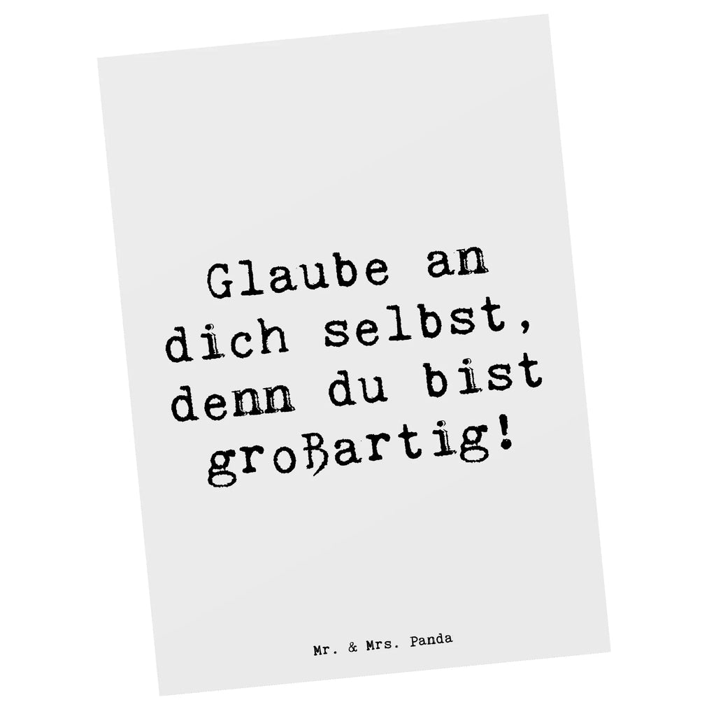 Postkarte Spruch Selbstvertrauen stärken Postkarte, Karte, Geschenkkarte, Grußkarte, Einladung, Ansichtskarte, Geburtstagskarte, Einladungskarte, Dankeskarte, Ansichtskarten, Einladung Geburtstag, Einladungskarten Geburtstag