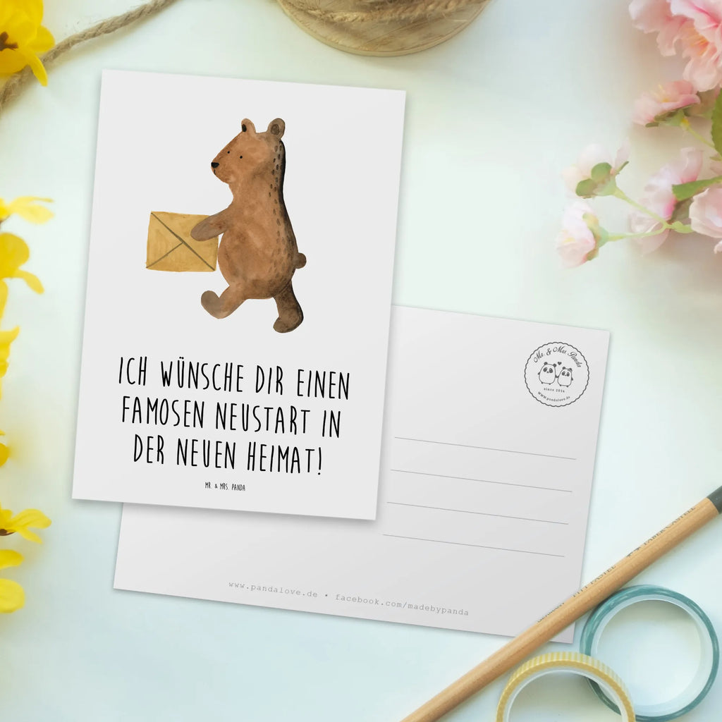 Postkarte Neustart Umzug Postkarte, Karte, Geschenkkarte, Grußkarte, Einladung, Ansichtskarte, Geburtstagskarte, Einladungskarte, Dankeskarte, Ansichtskarten, Einladung Geburtstag, Einladungskarten Geburtstag