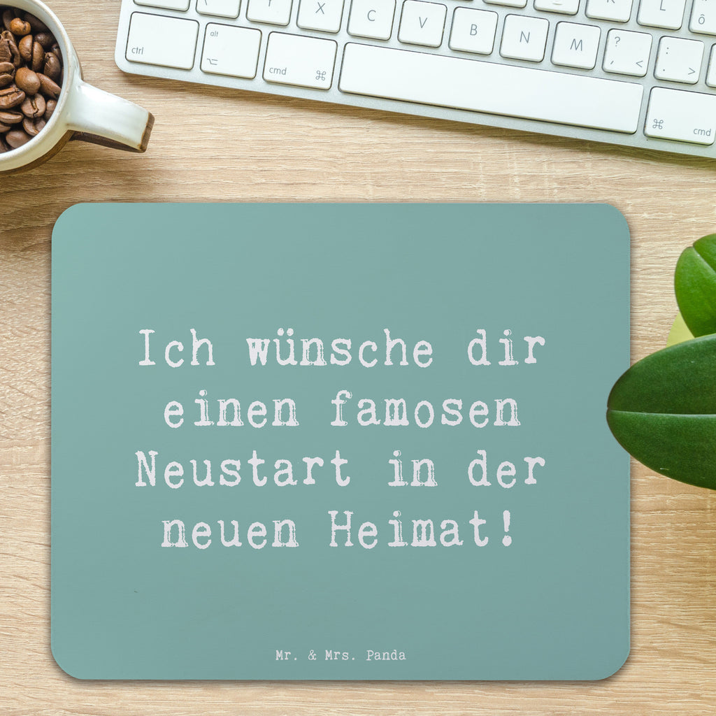 Mauspad Spruch Neustart Umzug Mousepad, Computer zubehör, Büroausstattung, PC Zubehör, Arbeitszimmer, Mauspad, Einzigartiges Mauspad, Designer Mauspad, Mausunterlage, Mauspad Büro