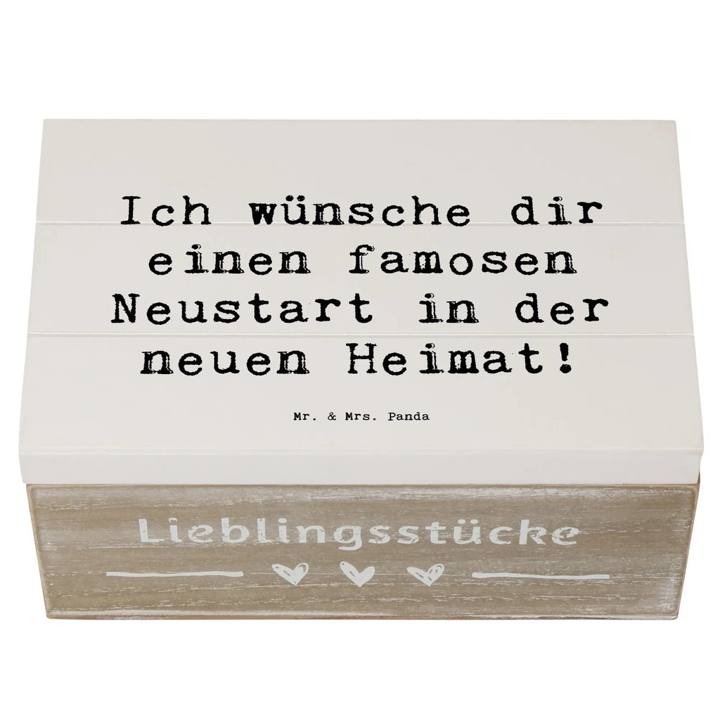 Holzkiste Spruch Neustart Umzug Holzkiste, Kiste, Schatzkiste, Truhe, Schatulle, XXL, Erinnerungsbox, Erinnerungskiste, Dekokiste, Aufbewahrungsbox, Geschenkbox, Geschenkdose