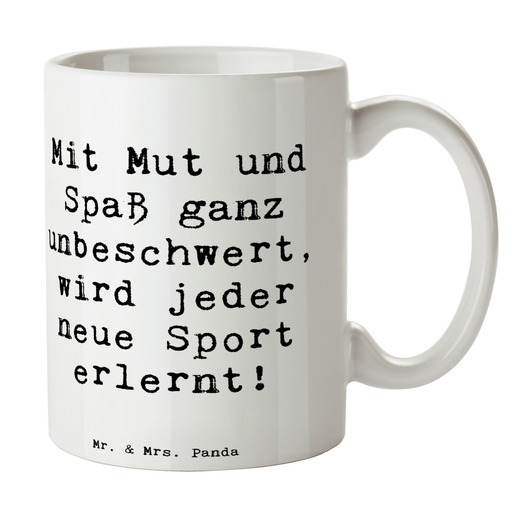 Tasse Spruch Neue Sportart versuchen Tasse, Kaffeetasse, Teetasse, Becher, Kaffeebecher, Teebecher, Keramiktasse, Porzellantasse, Büro Tasse, Geschenk Tasse, Tasse Sprüche, Tasse Motive, Kaffeetassen, Tasse bedrucken, Designer Tasse, Cappuccino Tassen, Schöne Teetassen