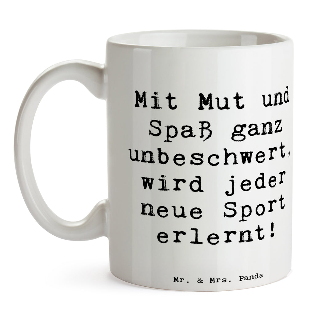 Tasse Spruch Neue Sportart versuchen Tasse, Kaffeetasse, Teetasse, Becher, Kaffeebecher, Teebecher, Keramiktasse, Porzellantasse, Büro Tasse, Geschenk Tasse, Tasse Sprüche, Tasse Motive, Kaffeetassen, Tasse bedrucken, Designer Tasse, Cappuccino Tassen, Schöne Teetassen