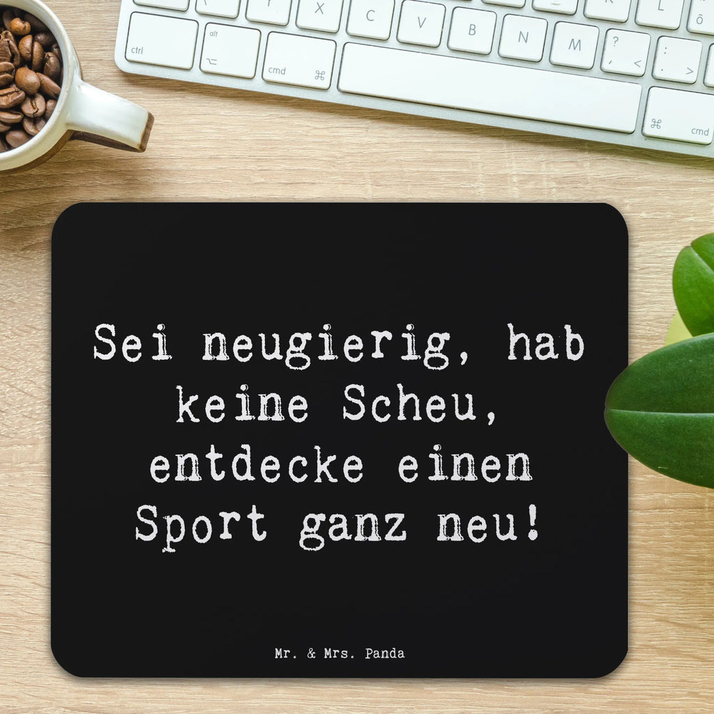 Mauspad Spruch Neuer Sport Mousepad, Computer zubehör, Büroausstattung, PC Zubehör, Arbeitszimmer, Mauspad, Einzigartiges Mauspad, Designer Mauspad, Mausunterlage, Mauspad Büro