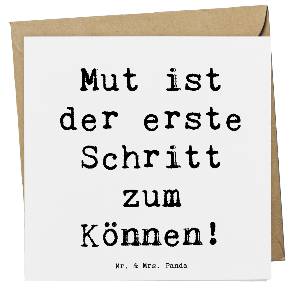 Deluxe Karte Spruch Sich in einer neuen Sportart versuchen Karte, Grußkarte, Klappkarte, Einladungskarte, Glückwunschkarte, Hochzeitskarte, Geburtstagskarte, Hochwertige Grußkarte, Hochwertige Klappkarte