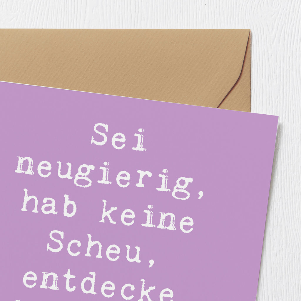 Deluxe Karte Spruch Neuer Sport Karte, Grußkarte, Klappkarte, Einladungskarte, Glückwunschkarte, Hochzeitskarte, Geburtstagskarte, Hochwertige Grußkarte, Hochwertige Klappkarte