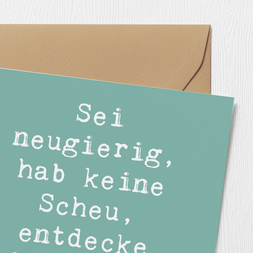 Deluxe Karte Spruch Neuer Sport Karte, Grußkarte, Klappkarte, Einladungskarte, Glückwunschkarte, Hochzeitskarte, Geburtstagskarte, Hochwertige Grußkarte, Hochwertige Klappkarte