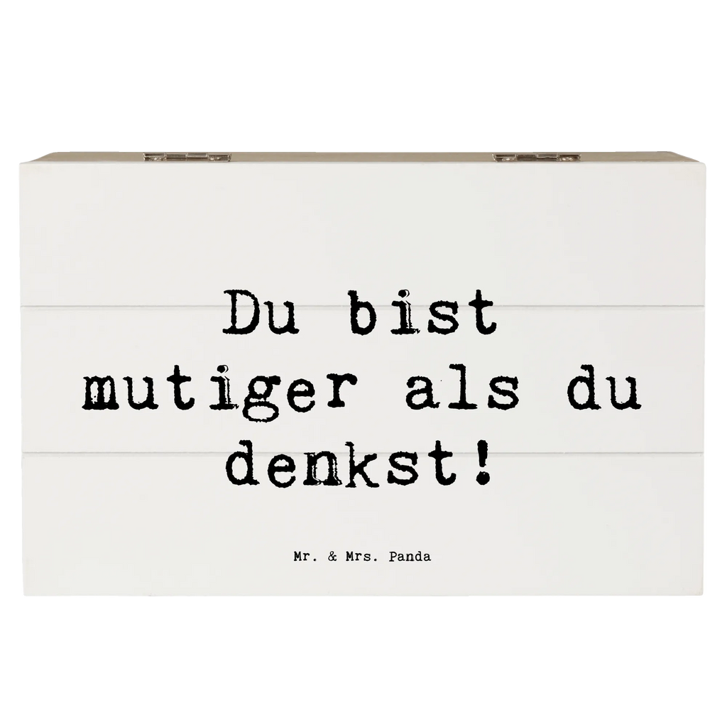 Holzkiste Spruch Alleine schlafen lernen Mutiger als gedacht Holzkiste, Kiste, Schatzkiste, Truhe, Schatulle, XXL, Erinnerungsbox, Erinnerungskiste, Dekokiste, Aufbewahrungsbox, Geschenkbox, Geschenkdose