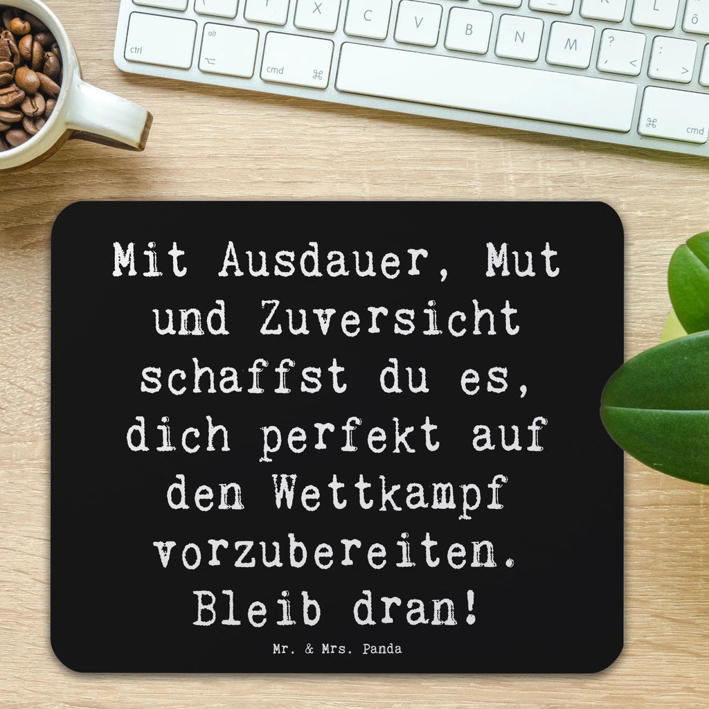 Mauspad Spruch Wettkampfvorbereitung meistern Mousepad, Computer zubehör, Büroausstattung, PC Zubehör, Arbeitszimmer, Mauspad, Einzigartiges Mauspad, Designer Mauspad, Mausunterlage, Mauspad Büro