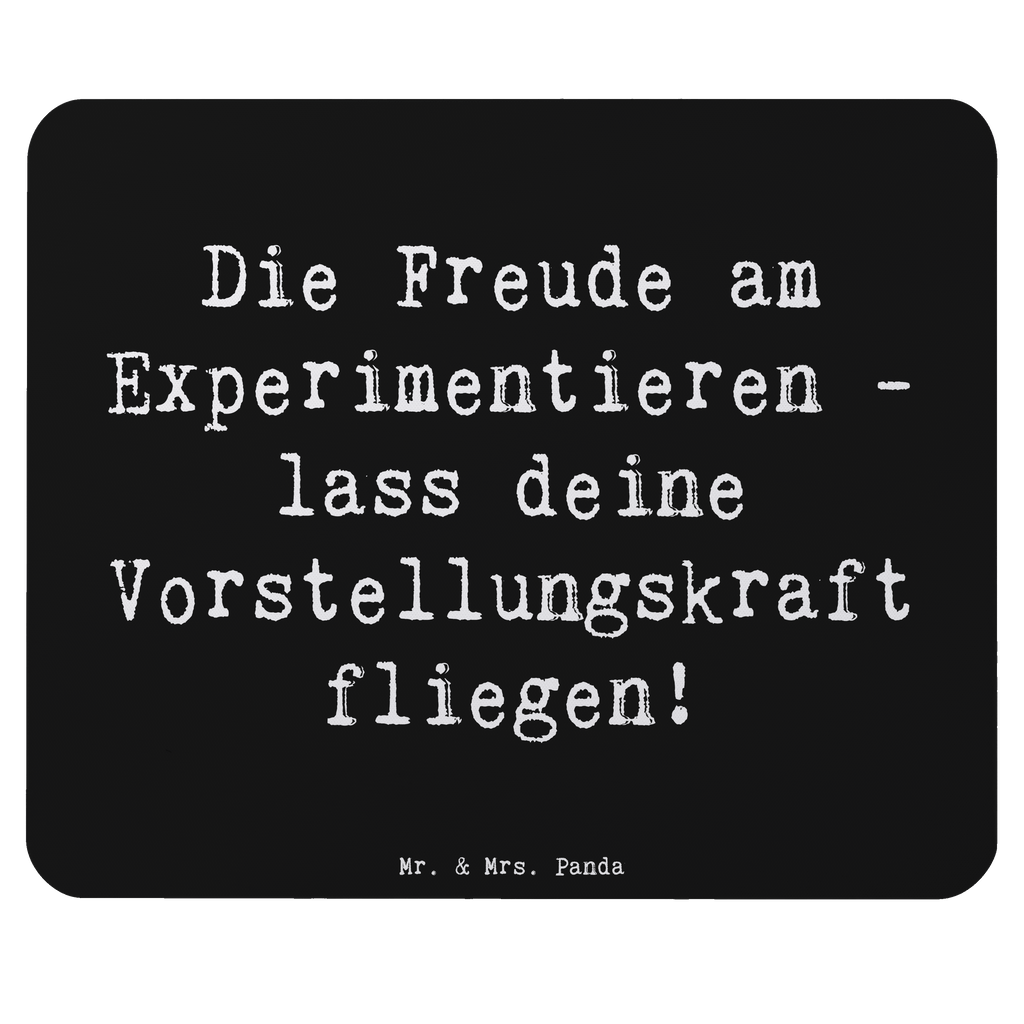 Mauspad Spruch Die Freude am Experimentieren Mousepad, Computer zubehör, Büroausstattung, PC Zubehör, Arbeitszimmer, Mauspad, Einzigartiges Mauspad, Designer Mauspad, Mausunterlage, Mauspad Büro