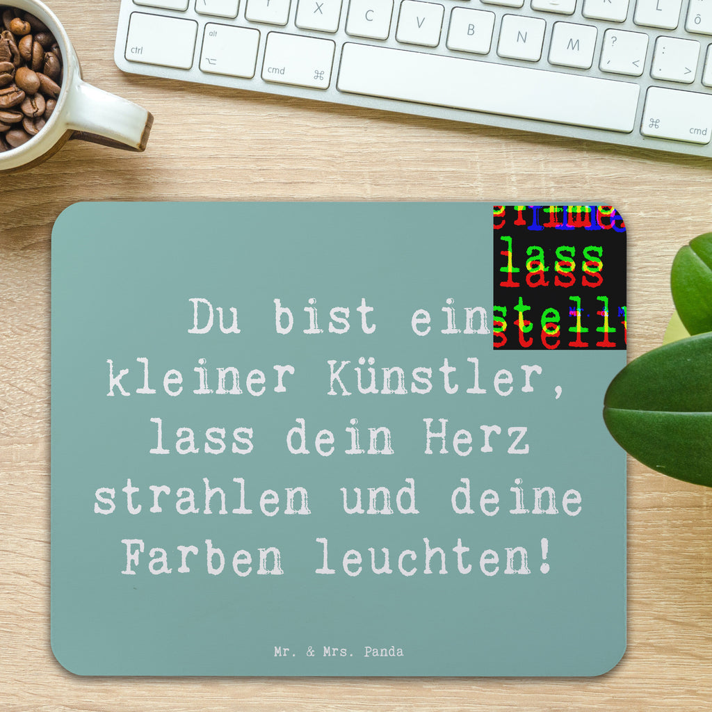 Mauspad Spruch Die Freude an der Kreativität entdecken Mousepad, Computer zubehör, Büroausstattung, PC Zubehör, Arbeitszimmer, Mauspad, Einzigartiges Mauspad, Designer Mauspad, Mausunterlage, Mauspad Büro