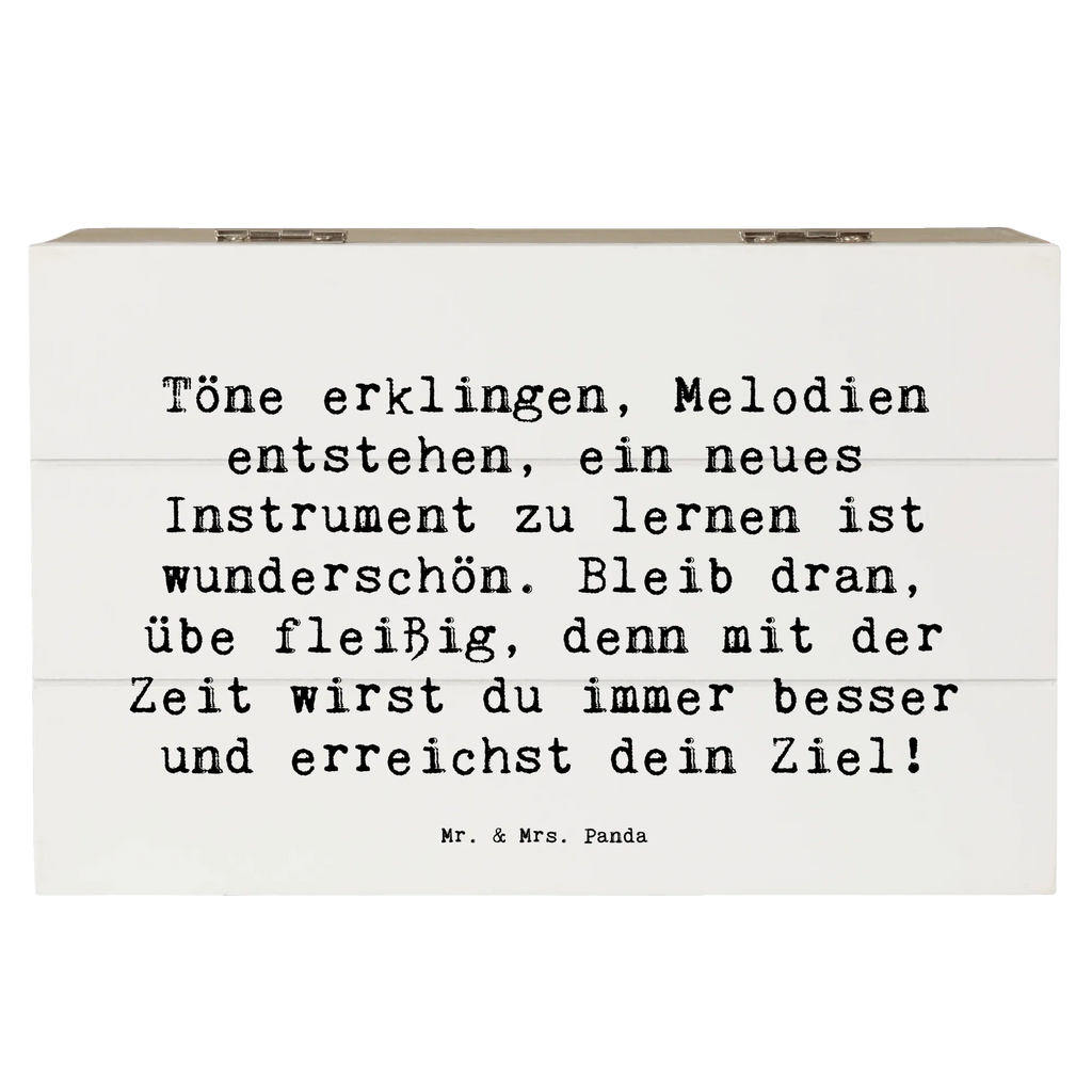 Holzkiste Spruch Ein neues Musikinstrument lernen Holzkiste, Kiste, Schatzkiste, Truhe, Schatulle, XXL, Erinnerungsbox, Erinnerungskiste, Dekokiste, Aufbewahrungsbox, Geschenkbox, Geschenkdose