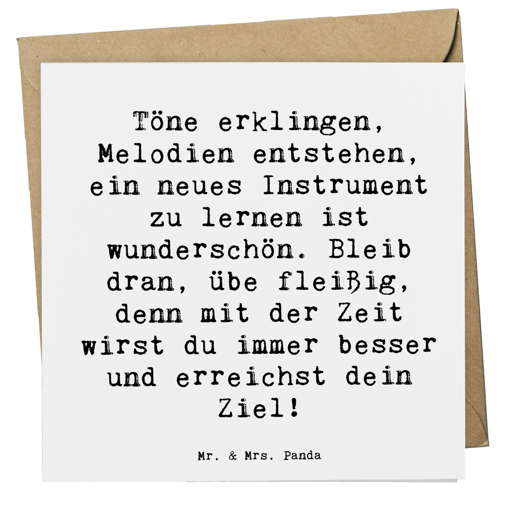 Deluxe Karte Spruch Ein neues Musikinstrument lernen Karte, Grußkarte, Klappkarte, Einladungskarte, Glückwunschkarte, Hochzeitskarte, Geburtstagskarte, Hochwertige Grußkarte, Hochwertige Klappkarte