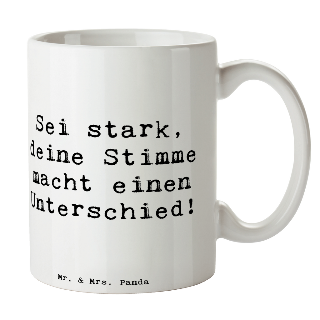 Tasse Spruch Deine Stimme zählt Tasse, Kaffeetasse, Teetasse, Becher, Kaffeebecher, Teebecher, Keramiktasse, Porzellantasse, Büro Tasse, Geschenk Tasse, Tasse Sprüche, Tasse Motive, Kaffeetassen, Tasse bedrucken, Designer Tasse, Cappuccino Tassen, Schöne Teetassen